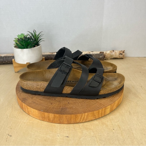Birkenstock Salina Black Birko-Flor Sandals Size 42 | Women’s 11 / Men’s 9 - Picture 1 of 13
